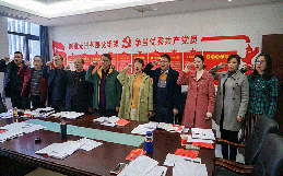 王晓杰同志指导漳河设计院2018年度组织生活会