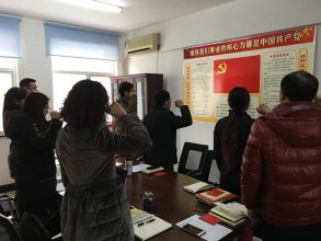 漳河设计院开展“明...先进和纯洁性”主题党日