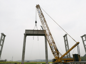 永圣渡槽随笔—槽 身合龙