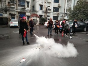 漳河设计院开展消防安全应急演练活动