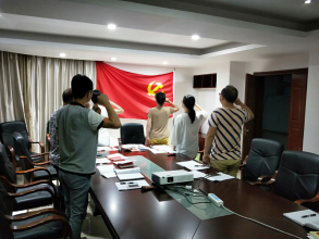 开展七月份主题党日活动