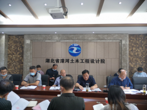 贺天忠指导漳河设计院、局后勤中心党支部主题党日活动